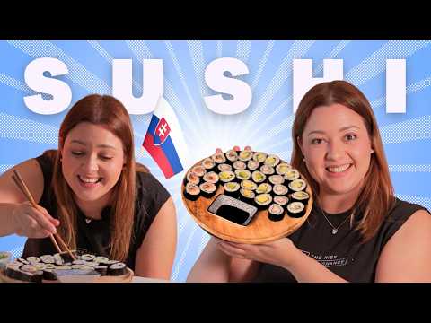 Ako urobiť domáce SUSHI a nezblázniť sa? 🍣🐟