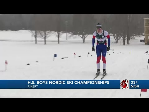H.S. Nordic skiing championships held at Rikert