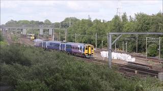 Observations near Manchester Victoria マンチェスター・ヴィクトリアで鉄道観察