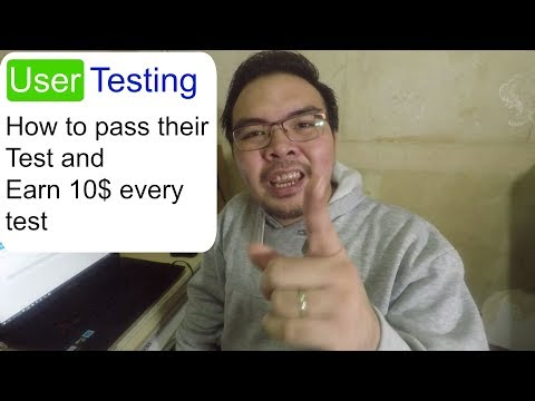 User Testing - Guide to pass the test and be a 5 star tester - Tagalog Video