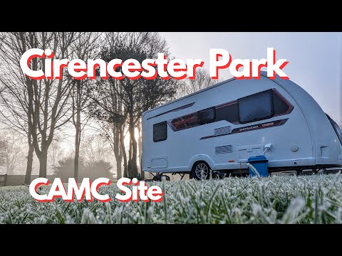 Cirencester Park CAMC Site | Caravan Vlogs from Mac & Sarah