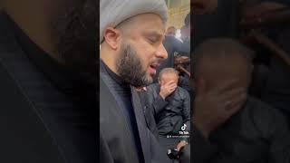  مجلس ليلة عاشوراء عند قبر ناعي الزهراء المرحوم السيد جاسم الطويرجاوي 