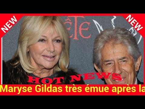 Maryse Gildas très émue après la mort de son mari évoque leurs « 36 ans de bonheur »