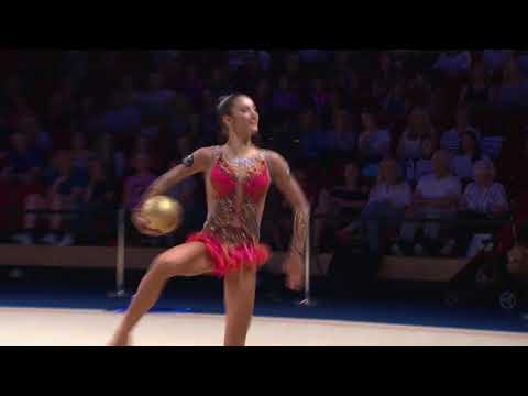 Laura Halford - Ball - All Around -  Rhythmic British Champs 2018