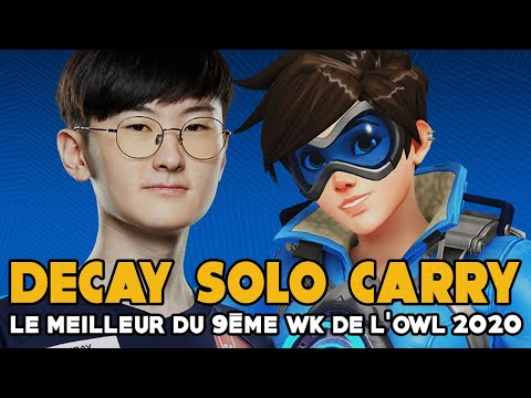 Decay carry Dallas Fuel sur Tracer - Le meilleur du WK#09 de l'OWL 2020