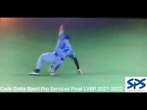 Cade Gotta Outfielder Magallanes vs Caribes Final LVBP 2021-2022 Sport Pro Services