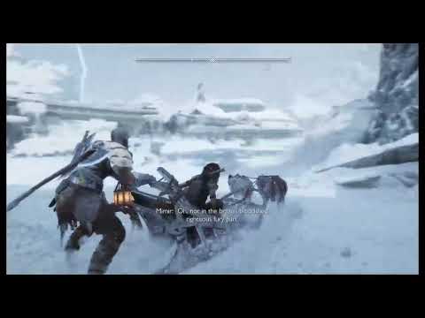 Kratos tells mimir how he defeated the sisters of fate in God of war 2