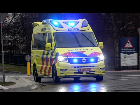 [Primeur & Martin-hoorn] A1, Otaris CR Ambulance 02-128 Heerenveen naar melding