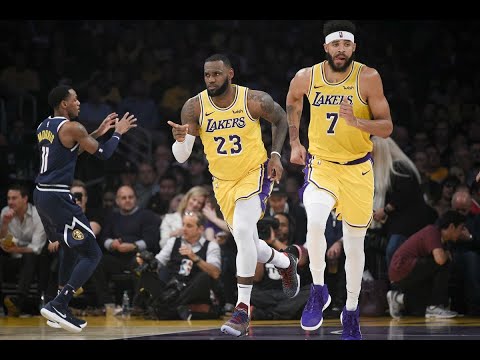 LeBron James TRIPLE-BOUBLE vs Denver Nuggets HIGHLIGHTS