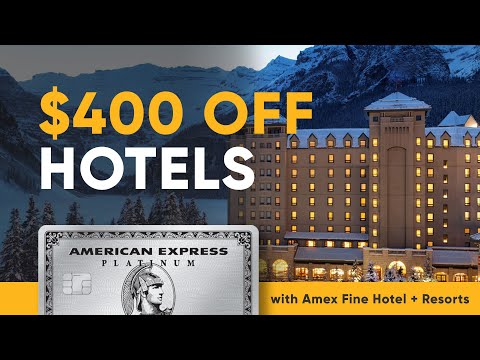 SAVE $400 on luxury hotels with American Express Platinum
