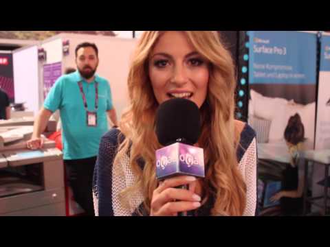 Maria Elena Kyriakou wishes us luck!