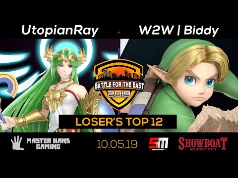 BFE 2019 - UtopianRay (Palutena) Vs. W2W | Biddy (Young Link) - Loser's Top 12