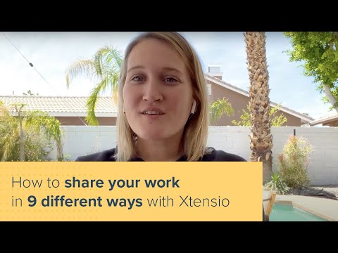 How to share your work in 9 different ways with Xtensio