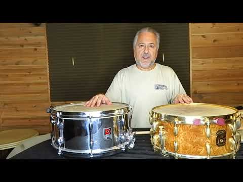 Wood Versus Metal Snare Drum Comparison