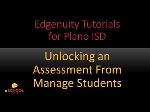 Edgenuity Assignment Unlocker
