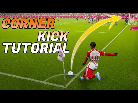 eFootball 2024 Corner Kick Tutorial | 4 Easy & Effective Way To Score From Corner Kicks