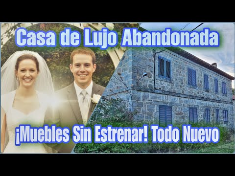 NEWLYWEDS WITH NO HAPPY ENDING: ABANDONED LUXURY HOUSE WITH BRAND NEW FURNITURE // AnitaNext