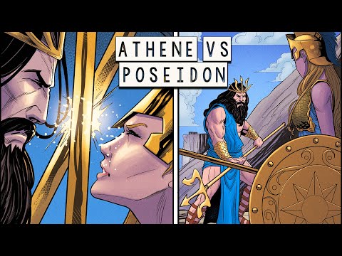 Athene vs Poseidon - Der Kampf der Götter - Der Ursprung der Stadt Athen - Griechische Mythologie