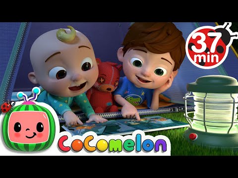 Yes Yes Bedtime Camping Song + More Nursery Rhymes & Kids Songs - CoComelon