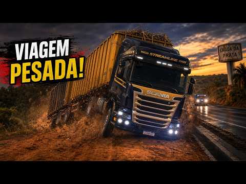 UMA VIAGEM PESADA PELO INTERIOR DE MINAS GERAIS #ets2 #caminhoneiro