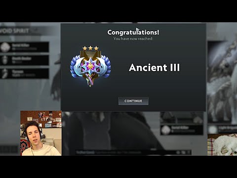 Grubby reached Ancient 3 Half way to Divine | Dota 2