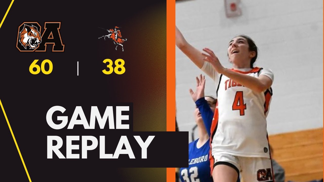 OA Girl's Basketball vs Stoughton  1/24/25