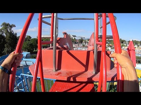 Rosso Kamikaze Water Slide at Odissea 2000