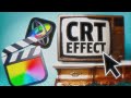 How To Create The CRT TV Effect For Final Cut Pro Apple Motion Tutorial