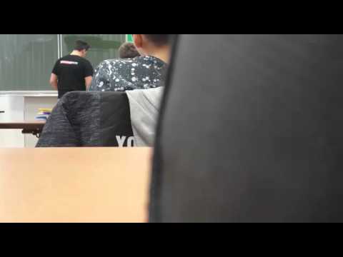 Stefan beim Buch vorstellen ....