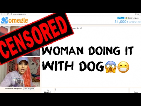 CATCHING A WOMAN DOING IT WITH HER DOG! ▶0:33