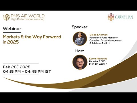Markets & the Way Forward in 2025