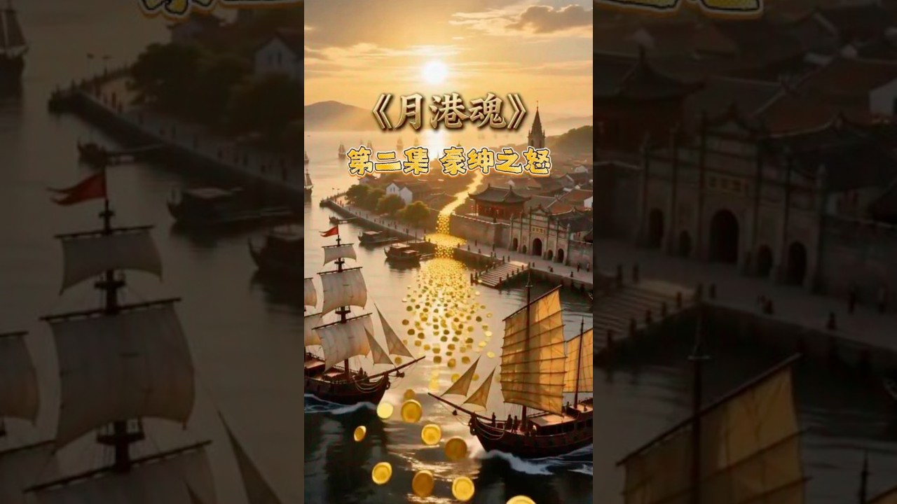 【第二集 豪绅之怒】从海禁毁船的血色暗夜，到隆庆开关的白银帝国。《月港魂》三十集正史纪实，全景刻画明代闽南人向海而生、九死不悔的百年航海史诗！#大海商 #AI #寻美漳州 #漳州月港