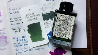 Diamine Canalside (160th Anniversary Set) Inky Minutes Review