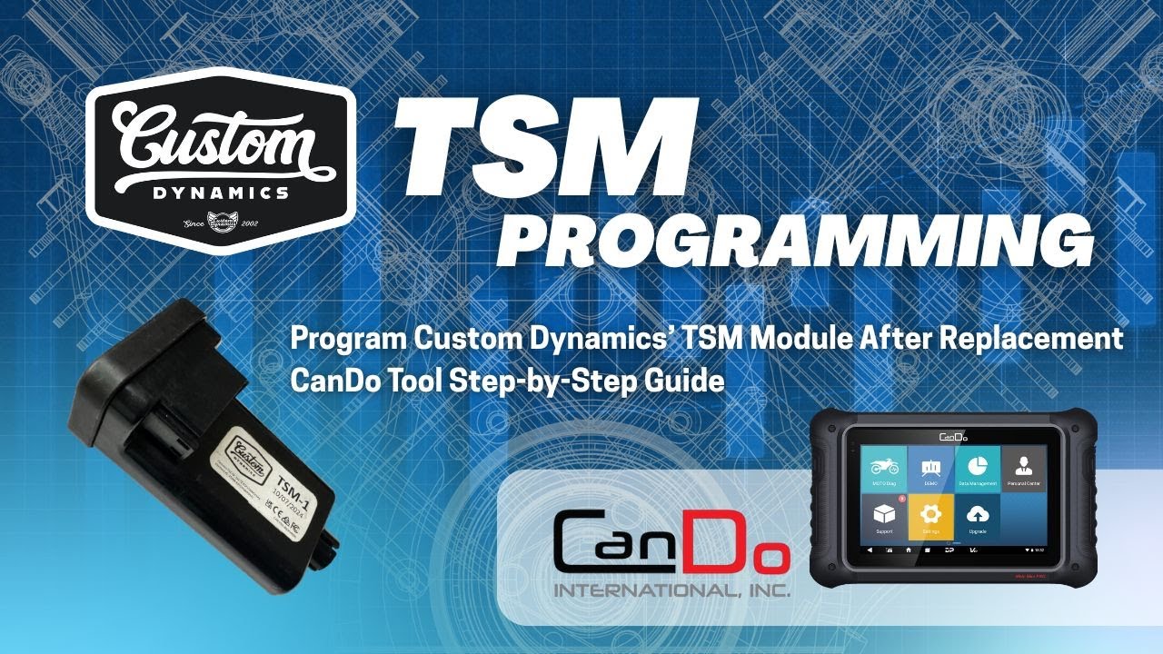 How to Program a TSM Module After Harley Replacement | Simple CanDo Diagnostic Tool Tutorial