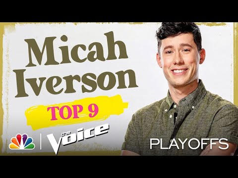 Micah Iverson: Death Cab for Cutie's "I Will Follow You Into the Dark" - Voice Top 9 Performances