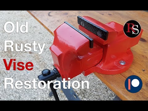 Old Broken Vise Restoration / DIY Video