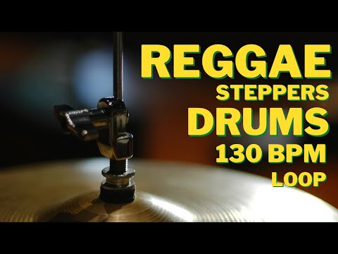 REGGAE DRUM 130 bpm STEPPERS LOOP