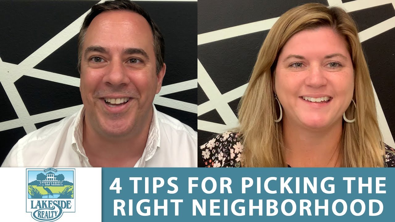 How Do You Know Whether a Neighborhood is Right for You?