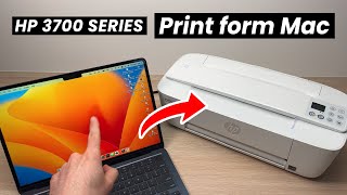 How to Setup HP DeskJet 3700 Series Printer With Mac Computer to Print & Scan over Wi-Fi