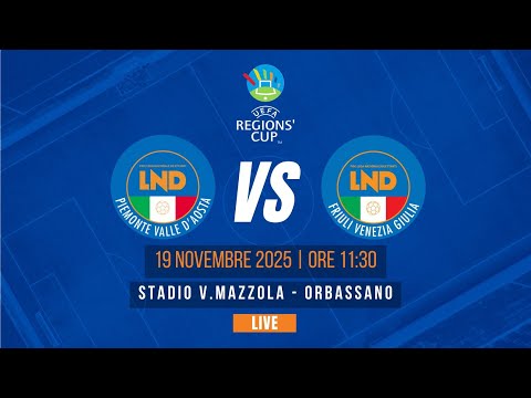 Uefa Regions' Cup | PIEMONTE V.A. - FRIULI V.G.