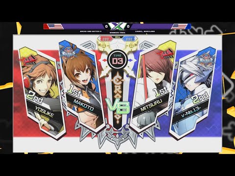 BnB 8 BBTAG - Lightice Vs. Flux - BlazBlue: Cross Tag Battle Winners Finals