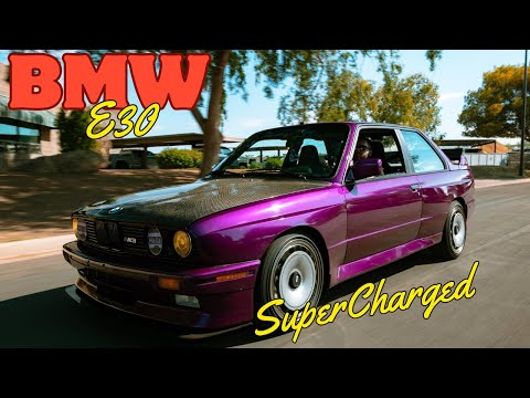 Supercharged S50-Powered BMW M3 E30