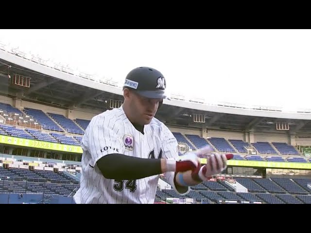 【1回裏】2者連続の一発!! マリーンズ・レアードのレフトへのホームラン!!2020/6/23 M-B