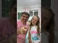 Nastya and Dad funny faces