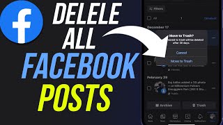 How To Delete All Posts On Facebook