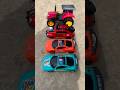 Remote Control Tractor School Bus And Cars Racing