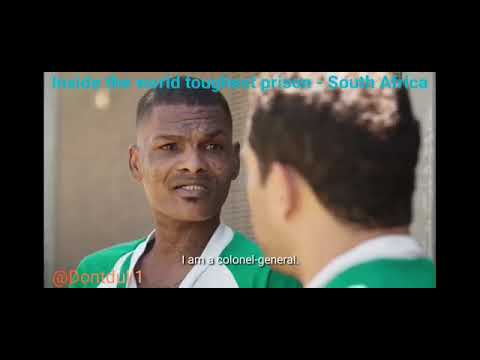 Inside the world toughest prison - South Africa