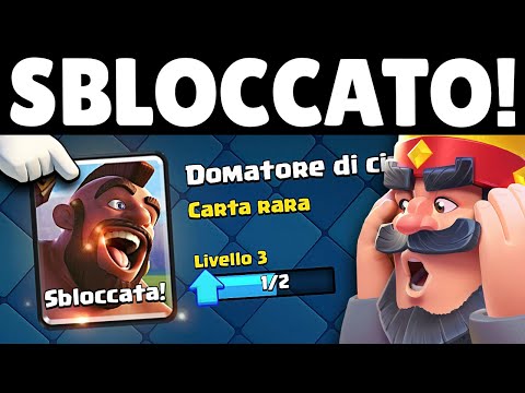 HO SBLOCCATO il DOMATORE di CINGHIALI! - Clash Royale