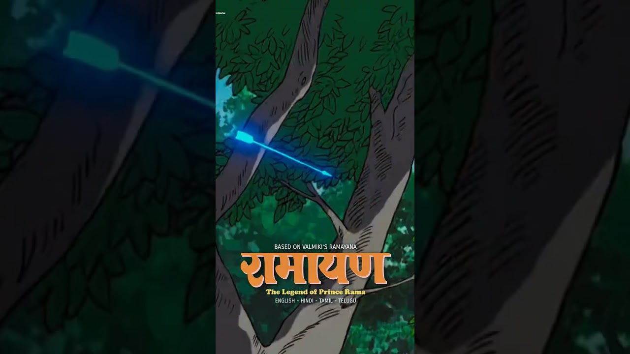 4K digitally remastered "Ramayana: The Legend of Prince Rama" in cinemas now in India ! #shorts