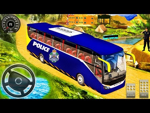 Police Bus Offroad Driving Simulator 3D - Android GamePlay